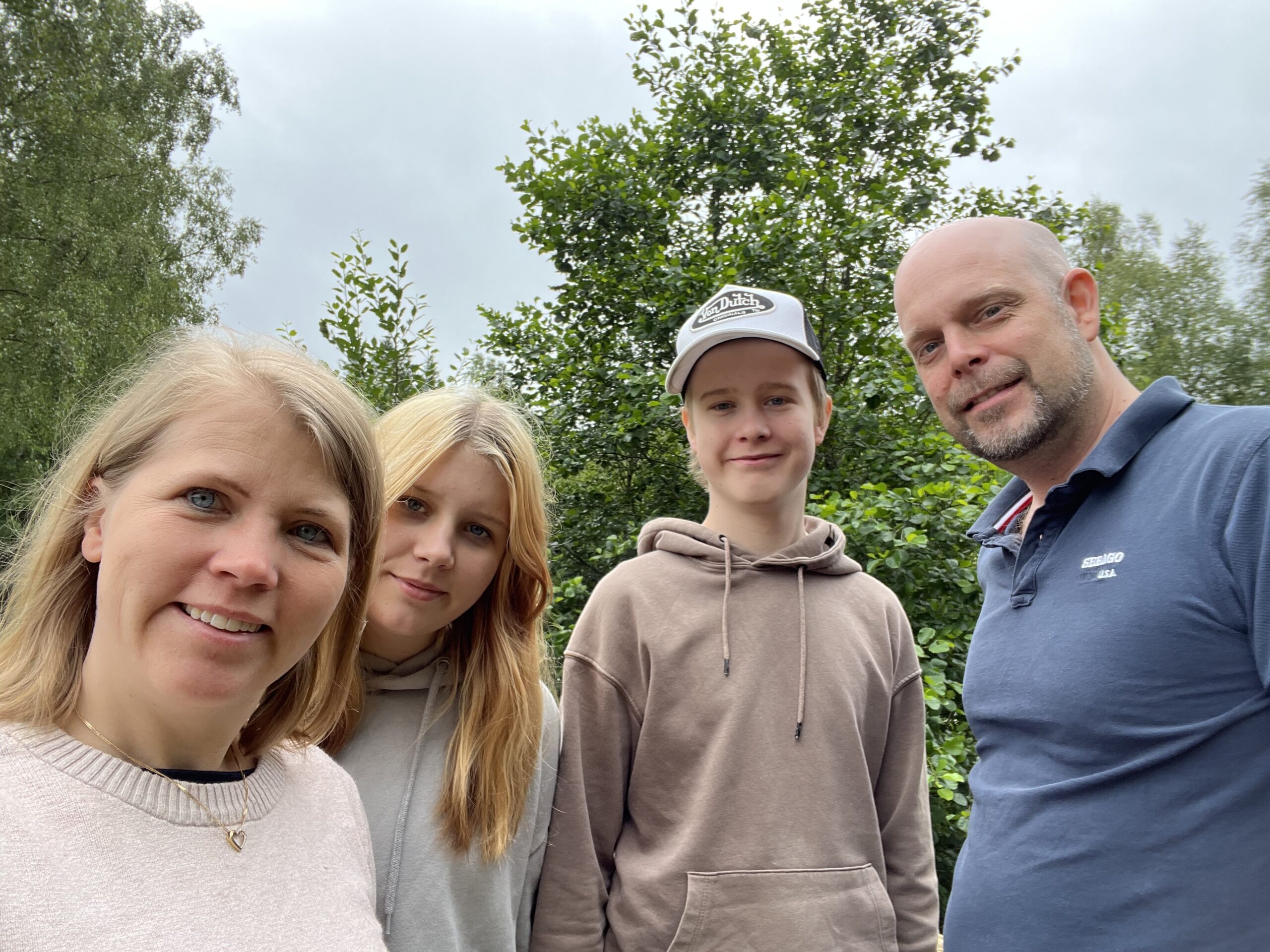 Vår första resa med husbilen